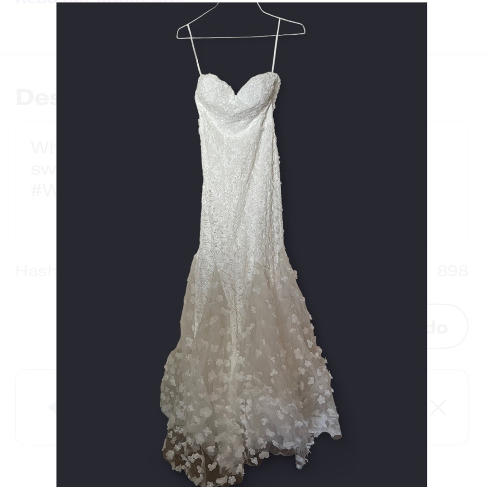 Fashion Nova Strapless White Dress - Picture 4 of 4